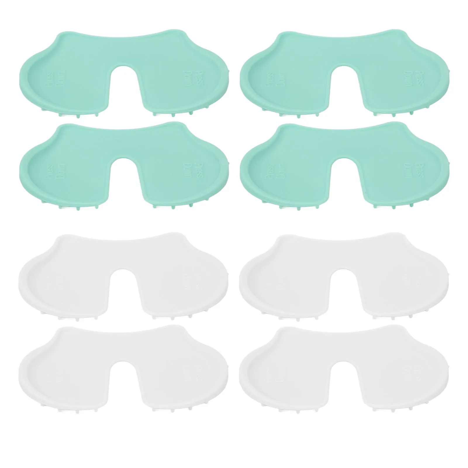 4PCS Shot Pain Reducer Reusable Plastic Immunization Shooting Assist Blocks for Kids and Adults ShotBlocker