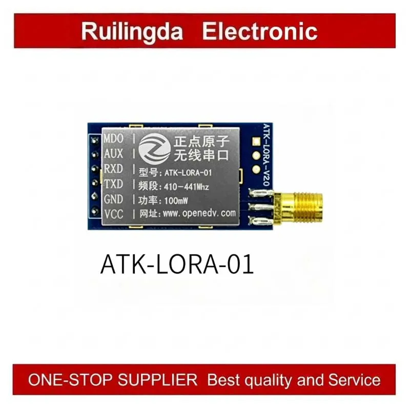 ATK-LORA-01 Wireless Serial Communication Module SX1278 LORA Module for Long Distance up to 3000 Meters