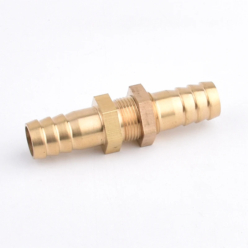 Tubo de púas de latón de 4mm, 6mm, 8mm, 10mm, 12mm, 13mm para manguera, accesorio de cobre, adaptador de conector de placa de Pagoda