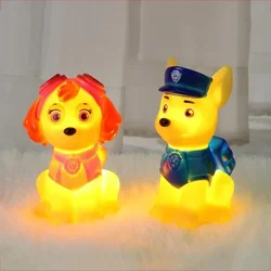 Paw Patrol-Veilleuse de dessin animé pour enfants, Chase et Skye, lampe de chevet lumineuse, jouet mignon, cadeau d'anniversaire et de Noël pour enfants