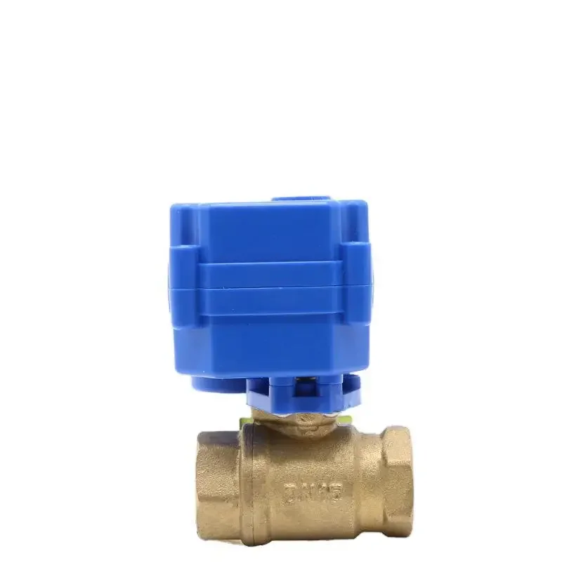 

Bestseller Miniature Electric Ball Valve Electric Valve Two-way Valve All-copper DN15 DC9-24V Full Diameter Drive Mode Electroma