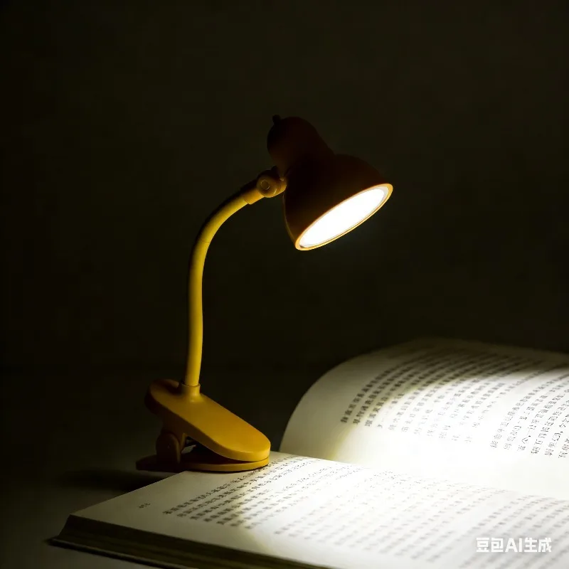 Mini Book Light With Clip LED Table Lamp Foldable Night Home Room Computer Night Lights Eye Travel Book Light Home Appliance