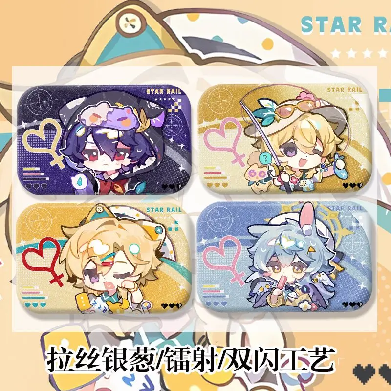 Anime HonkaiStar Rail Firefly Sunday Jing Yuan Badge Jacket Jeans Lapel Pin Collection Halloween Gift Accessorie Brooch Ornament