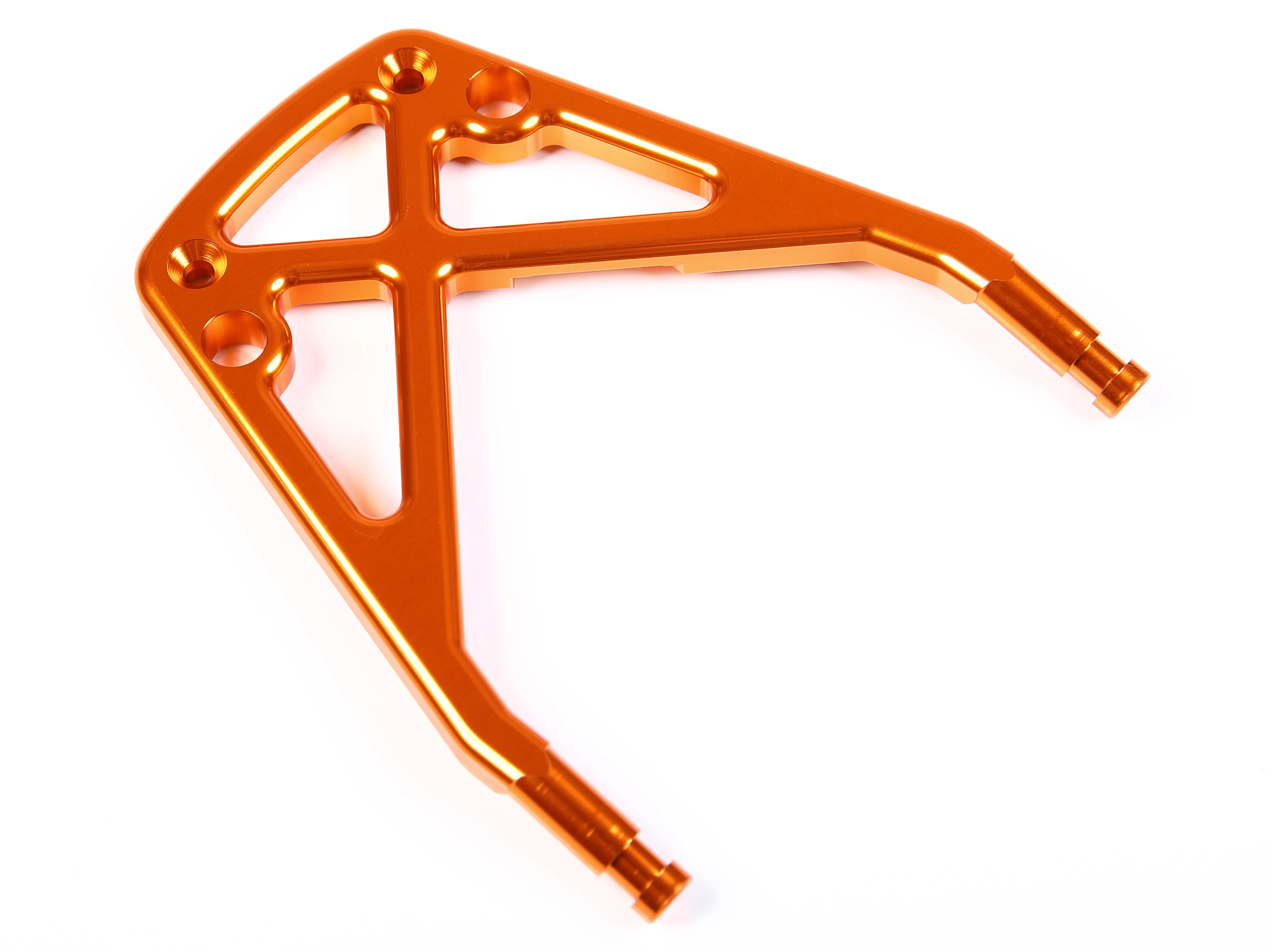 GTBRacing supporto per paraurti anteriore e centrale in metallo U per auto RC 1/5 HPI Baja 5B