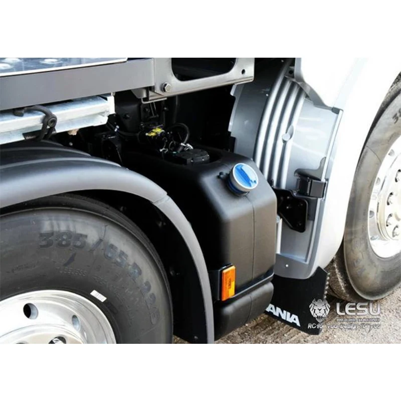 LESU G-6138 1/14 รถบรรทุกจําลองโลหะยูเรียถังอุปกรณ์ตกแต่ง Tamiya รถบรรทุกฉุดรุ่นอัพเกรดการปรับเปลี่ยน