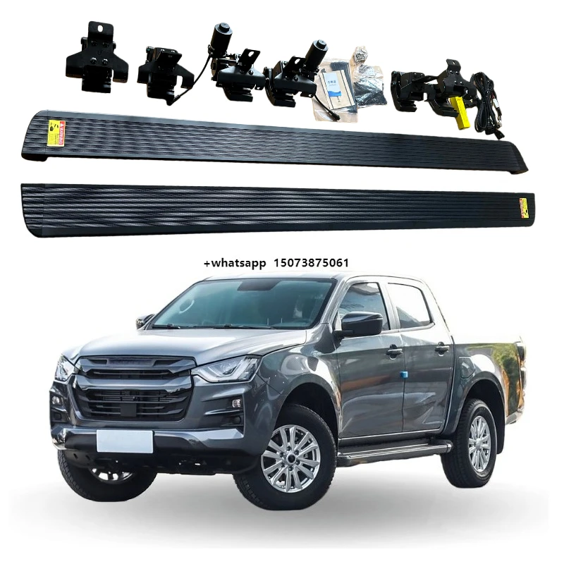 

Aluminum Alloy Electric Running Board Pickup Accessories for DMAX 2023 Electric Side Steps
