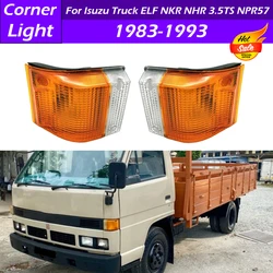 Front Bumper Corner Light Turn Signal Light Reflector Lamp For Isuzu NKR NHR PR57 NKR57 NKR58 NPR58 NPR66 1983-1993 Truck ELF