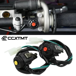 Motocross Hupenknopf Motorstarter Kill Switch Häufig offener elektrischer Konverter für KTM Honda Yamaha Kawasaki ATV Universal