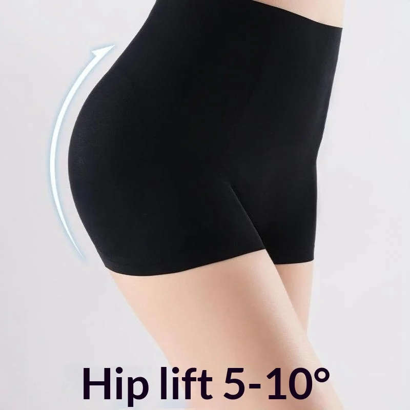 Gepolsterte High-Waist-Shorts, Po-Former, Po-Lifting-Höschen, Bauchkontrolle, Body Shaper mit Po-Pads, Shapewear – Detail 14