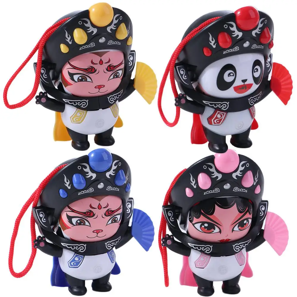 Face Change Sichuan Face Changing Doll Plastics Sichuan Opera Face Changing Panda Doll DIY Crafts Mini Face Changing Toy