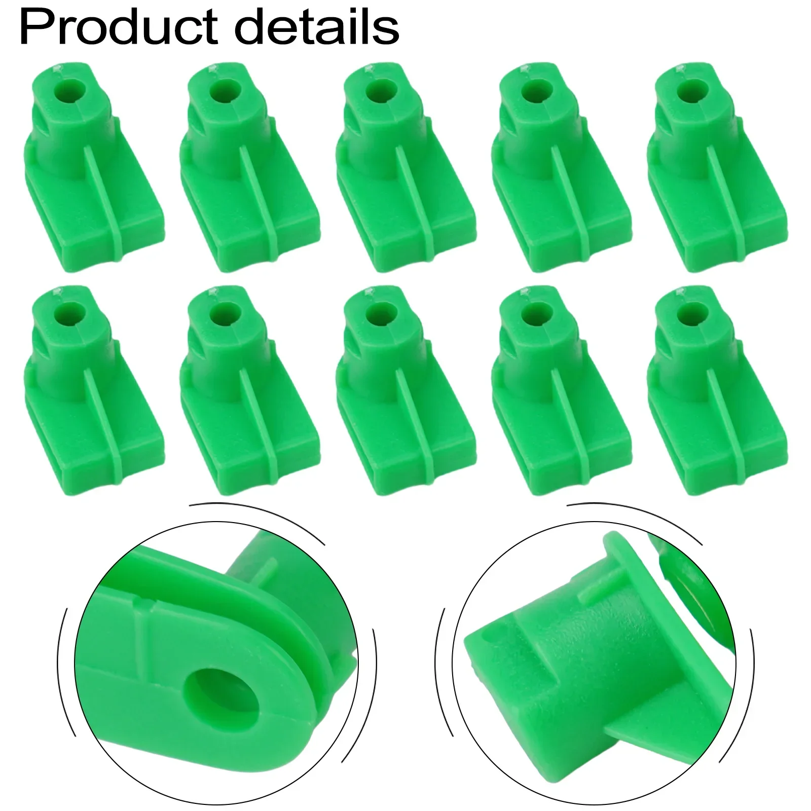 10Pcs Bumper Clip Kit For Volvo V40 S60 XC40 XC60 XC90 C70 S90 V90 Back Bumper Trim Fastener Clamp Plastic Retaining Nuts