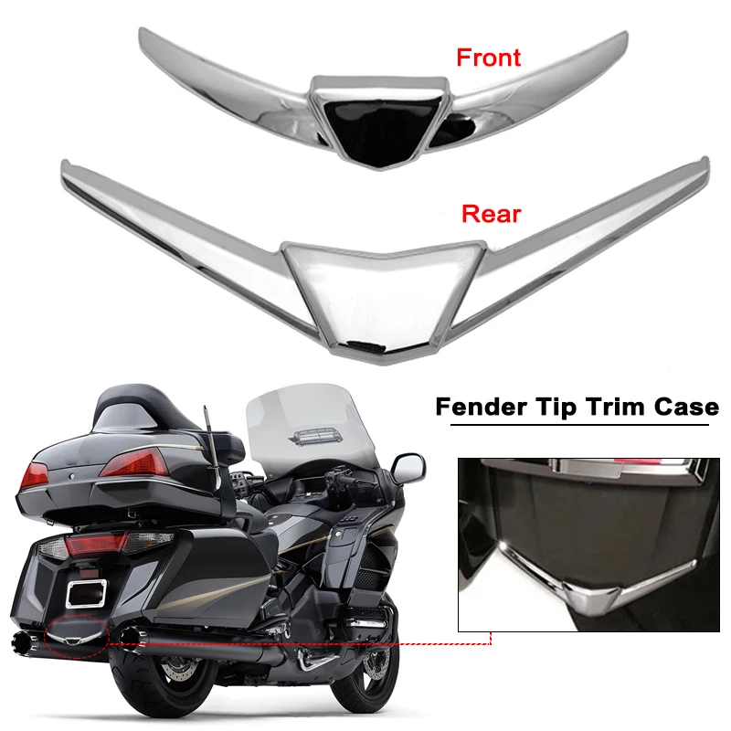 For Honda Goldwing 1800 GL1800 F6B Gold wing GL 1800 2018 2019 2020 2021 2022 Motorcycle Front and Rear Fender Tip Trim Case