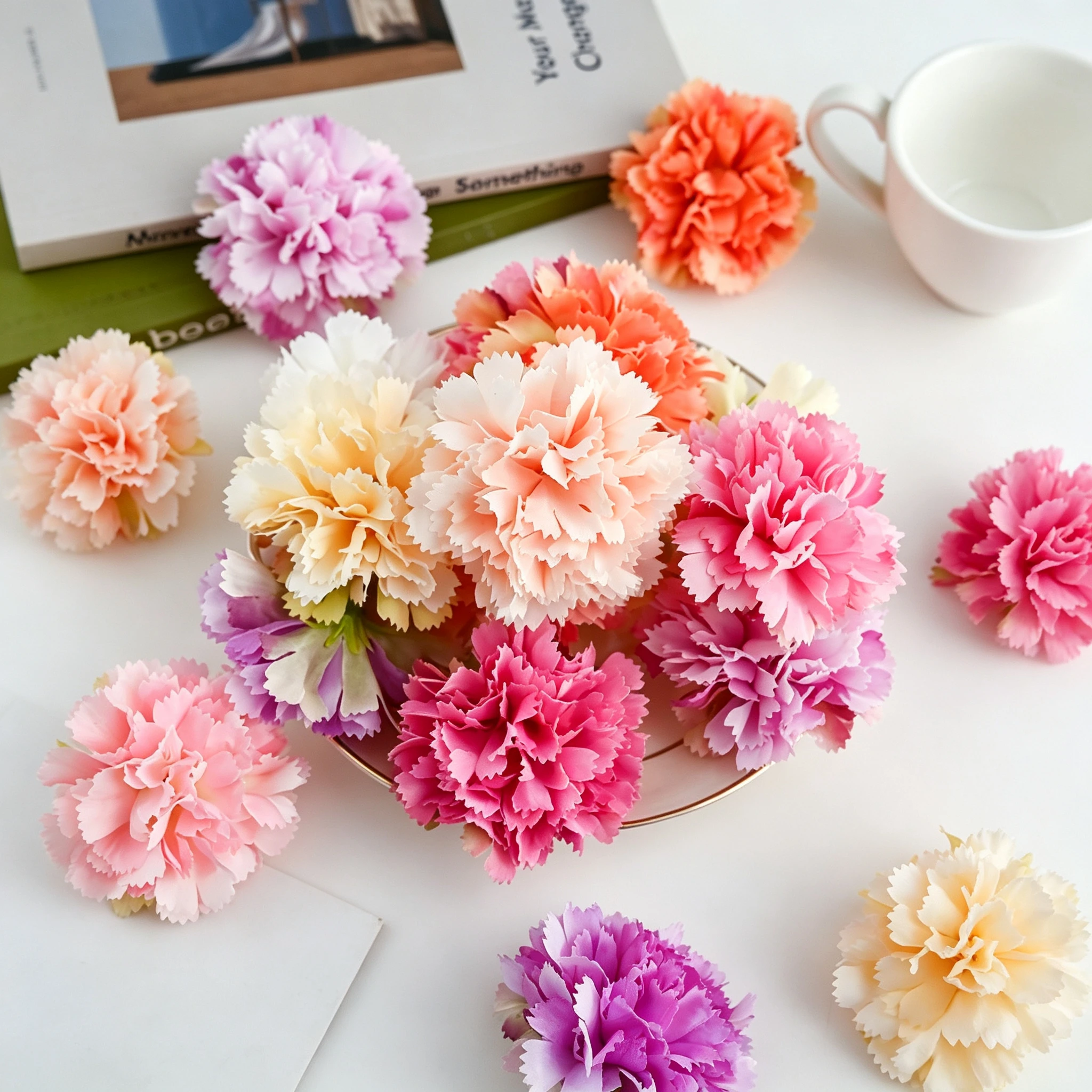 10/20 Stück künstliche Fliederblumen, zur Dekoration von Wohnräumen, für Kränze, Hochzeits- und Brautaccessoires, Ausverkauf, Kopfschmuck, Brosche, für den Garten, DIY-Geschenkbox. – Detail 6