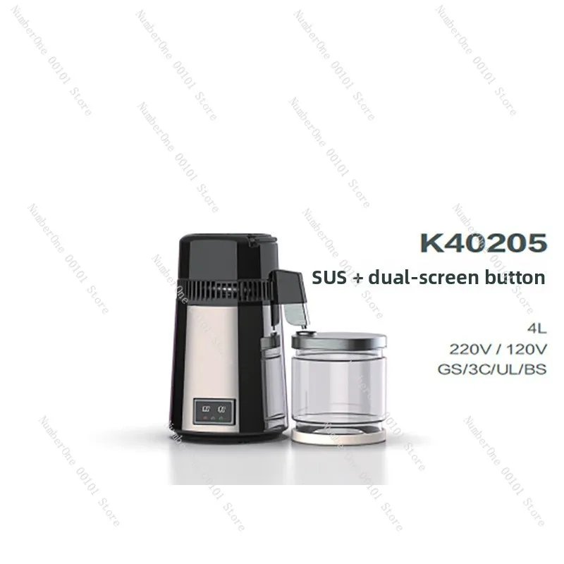 

Эффективная машина для перегонки воды емкостью 4 л для производства чистой воды. Сцены с множеством нанесения.