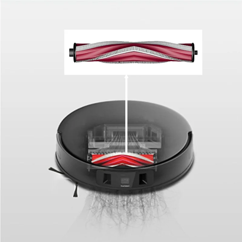 

A02F-For Yeedi C12 Pro Plus Robot Vacuum Cleaner Main Brush Roller Side Brushes Hepa Filters Mop Pads Spare Accessories