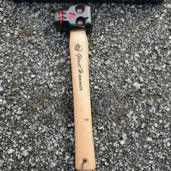High Carbon Steel Handmade Hammer Portable Outdoor Self-defense Tool Camping Minimum Order Hammer Integrated Hammer