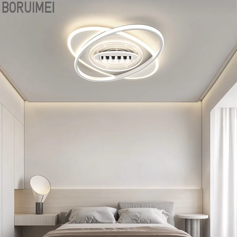 Plafonnier LED au Design Nordique, Luminaire Décoratif d'Nik, Idéal pour un Couloir, une Allée, une Véranda, une Chambre à Coucher, un Salon, une Salle d'Étude