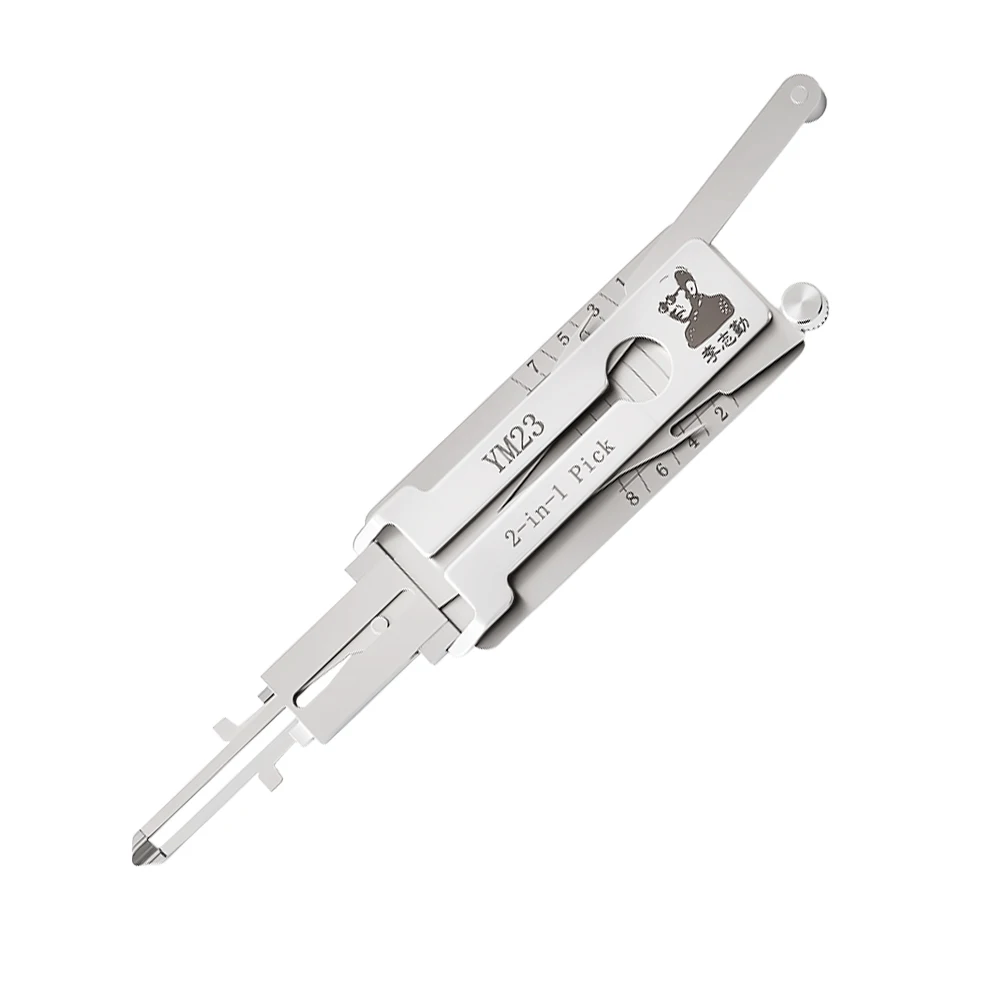 

YM23 Lishi 2-in-1 Tool for Mercedes Smart Car Lock Cylinder Locksmith Supplies Repair Tools