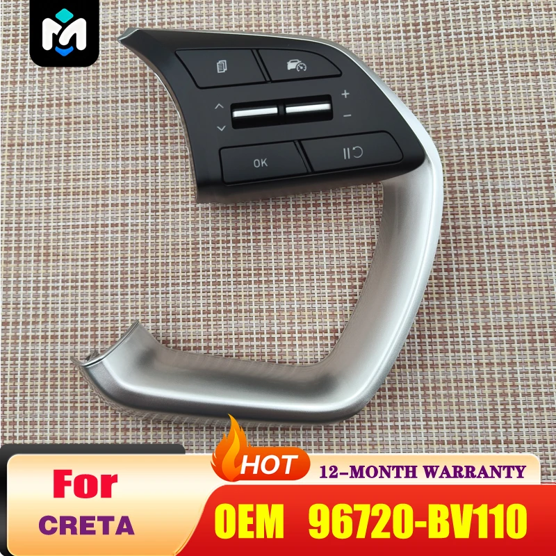 For Hyu-ndai Cruise Creta 2021 Multi-Function High Quality Steering Wheel Button Switch 96720BV110 96720-BV110