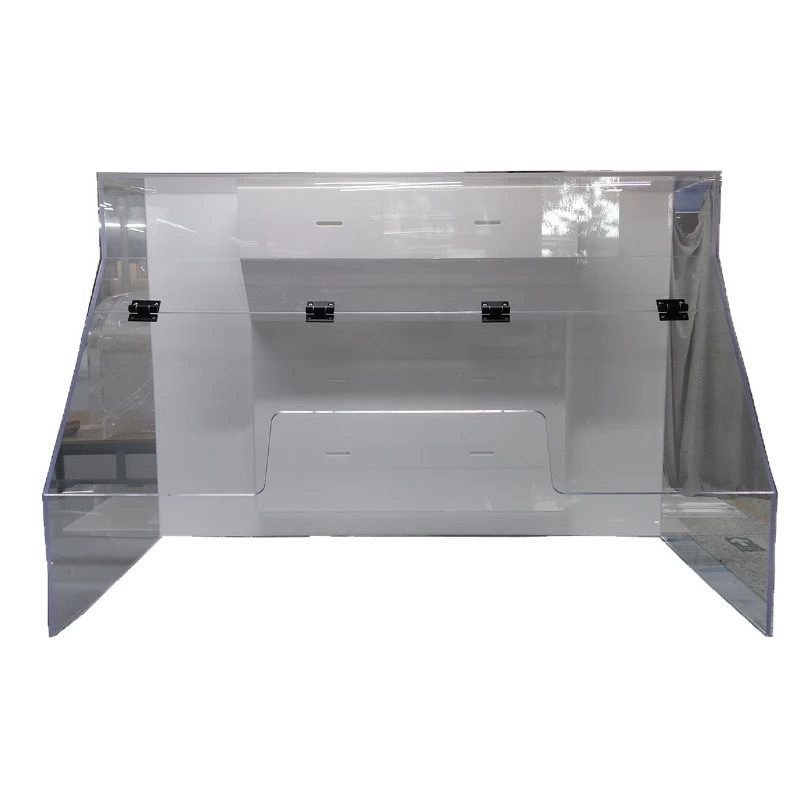 Large acrylic machine protective cover plexiglass integrated equipment