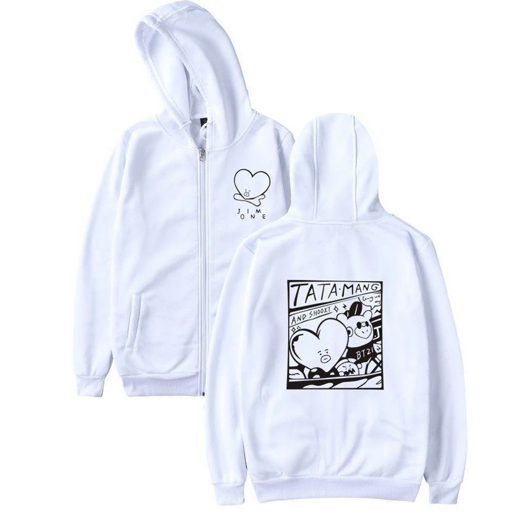 Jim One-Sweat à capuche gris pour homme et femme, pull à capuche Kpop, même impression d'amour, sweat à capuche Team Same, vêtements pour Géro, automne, Got7