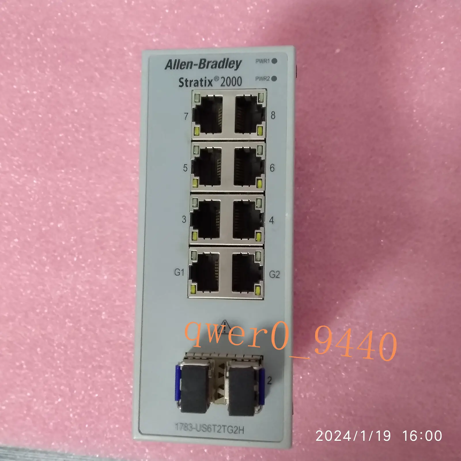 

1PC USED Network module 1783-US6T2TG2H 100% test