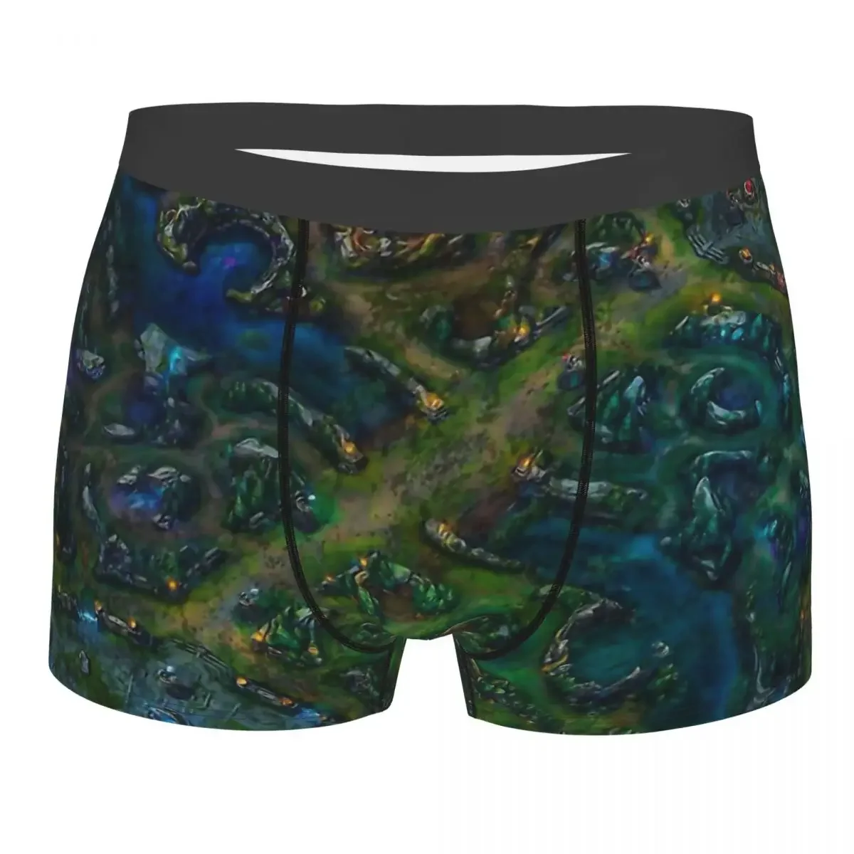 

Game Map Underpants Breathbale Panties Man Underwear Comfortable Shorts Boxer Briefs