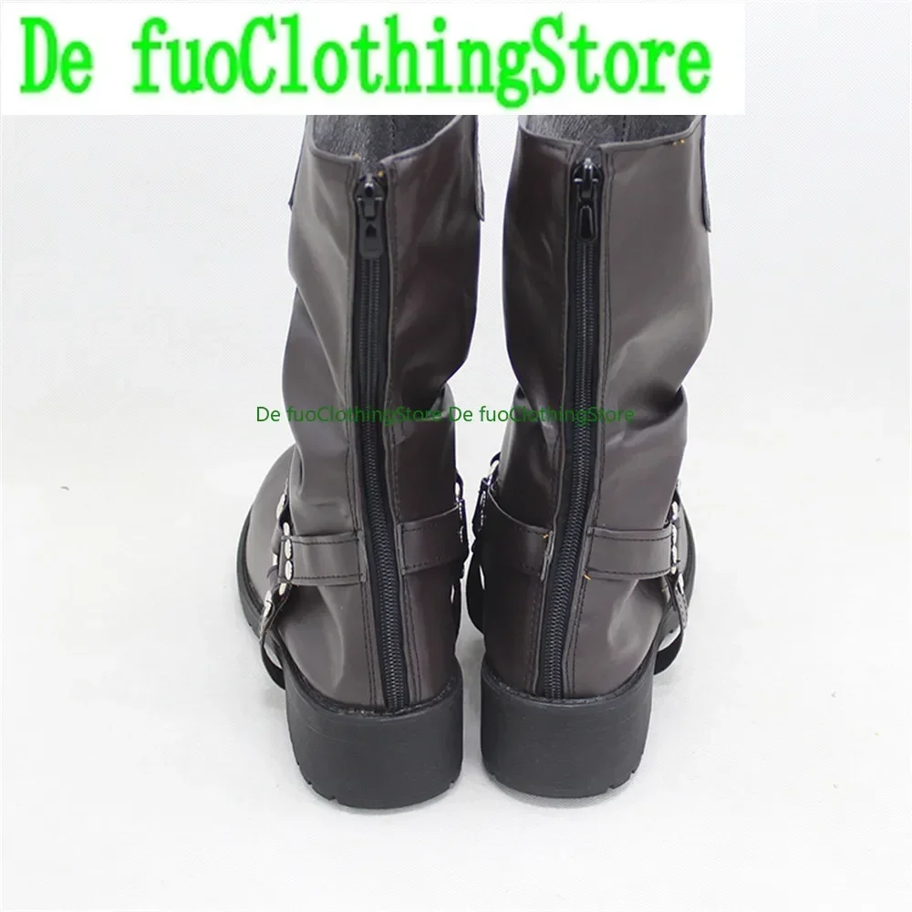 أحذية Twisted-Wonderland Ruggie التأثيرية أحذية لعبة أنيمي الهالوين Defu متجر أحذية الملابس