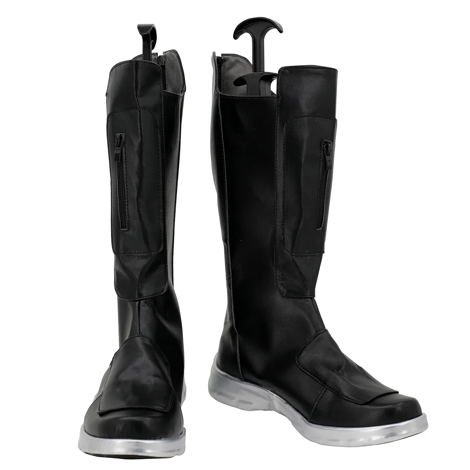 Botas de cosplay de Michael Burnham: zapatos negros Star Trek, unisex hechos a medida