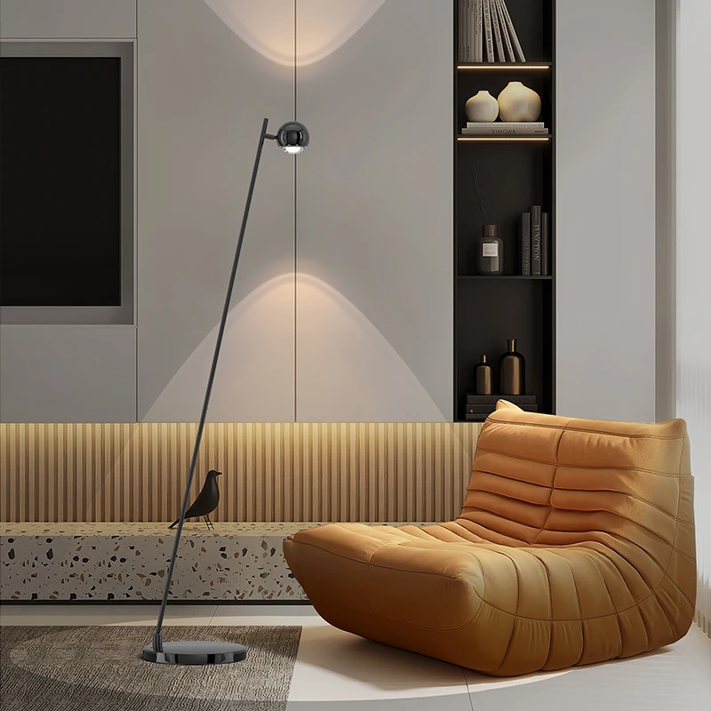 Minimalist Wind Living Room Sofa Next To The Hand Sweep Sensing Bedroom  The Floor Light Modern Simple Advanced Sense Can Rotate