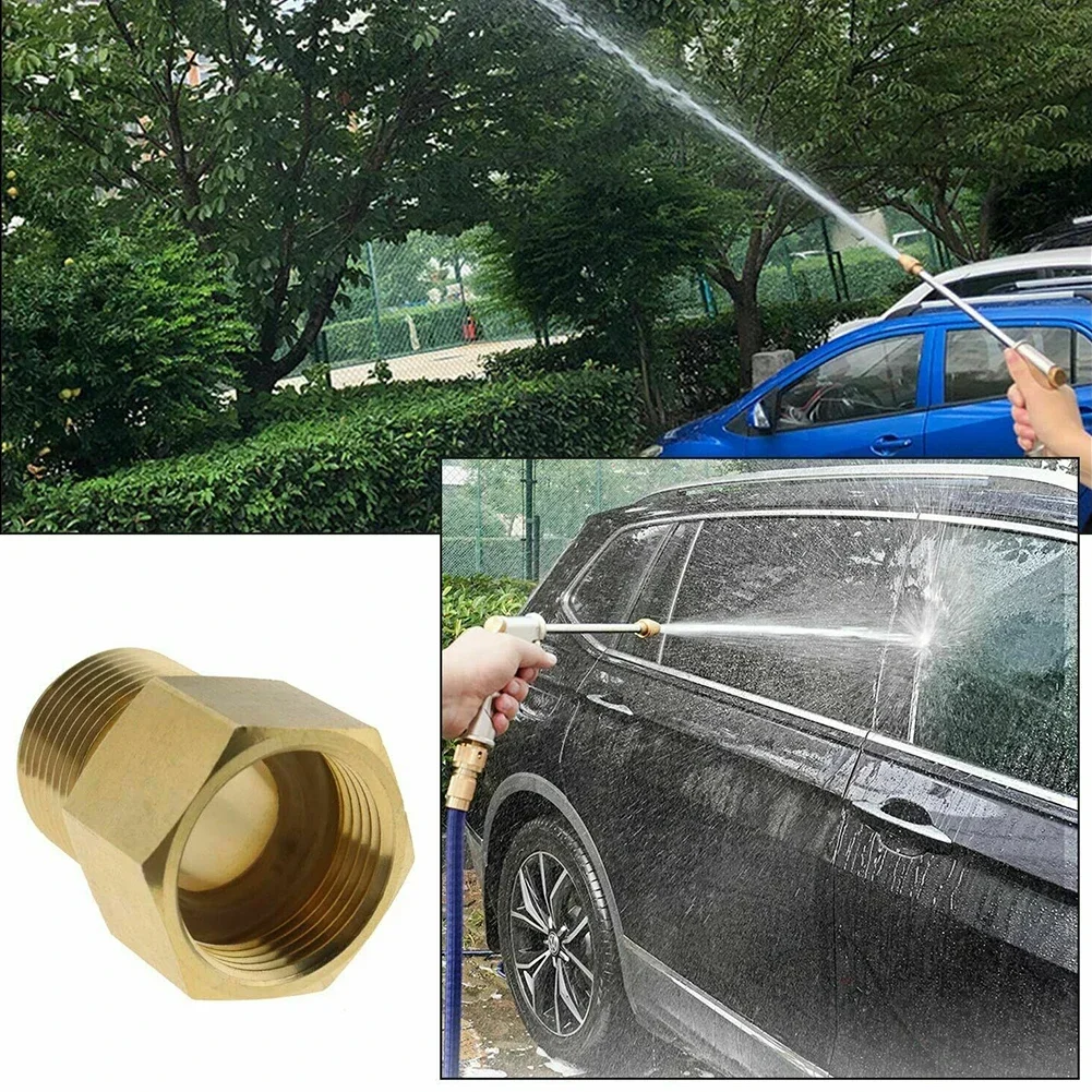 M22 15mm Male Thread To M22 14mm Female Metric Adapter Pressure Washer Brass Accesorios Para Auto Gaskets Washer Fixadores