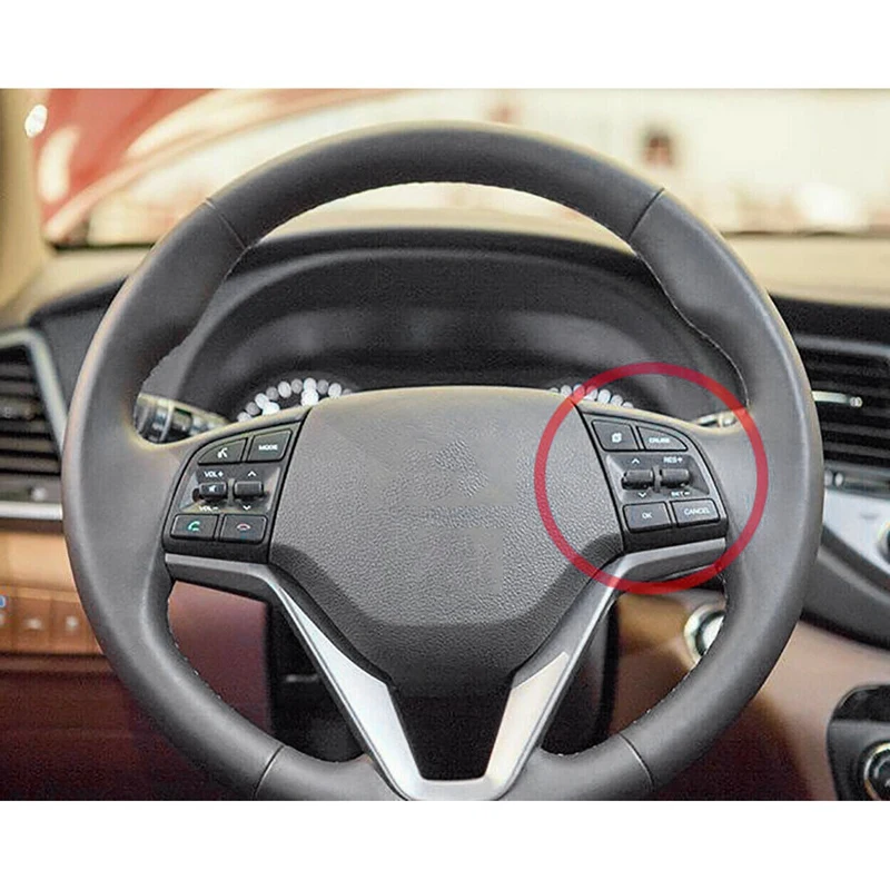 Car Steering Wheel Cruise Control Switch Speed Control Switch RH for Hyundai Tucson 2016-2018 96720-D32004X