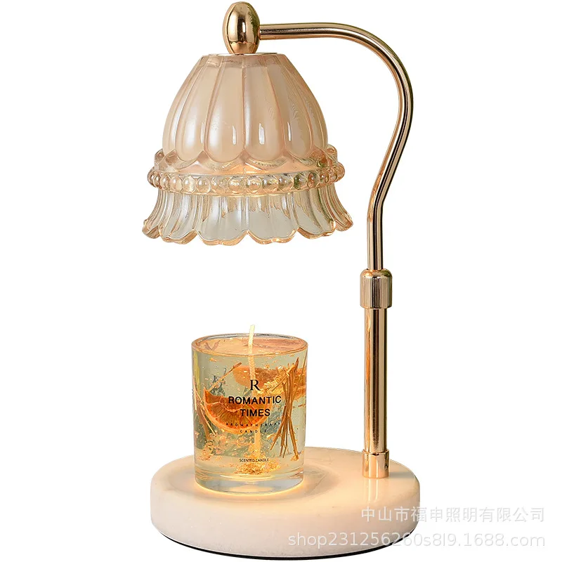

Lifting aromatherapy wax melting lamp, romantic European birthday gift ornament desk lamp