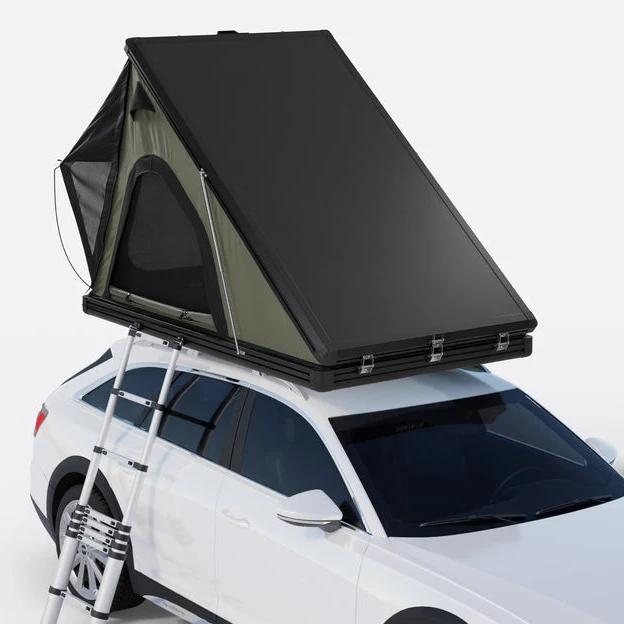 New 4WD Waterproof Off-Road Vehicle Camping Aluminum Alloy Single-Layer 3-4 Person Hard-Shell Car Top Tent