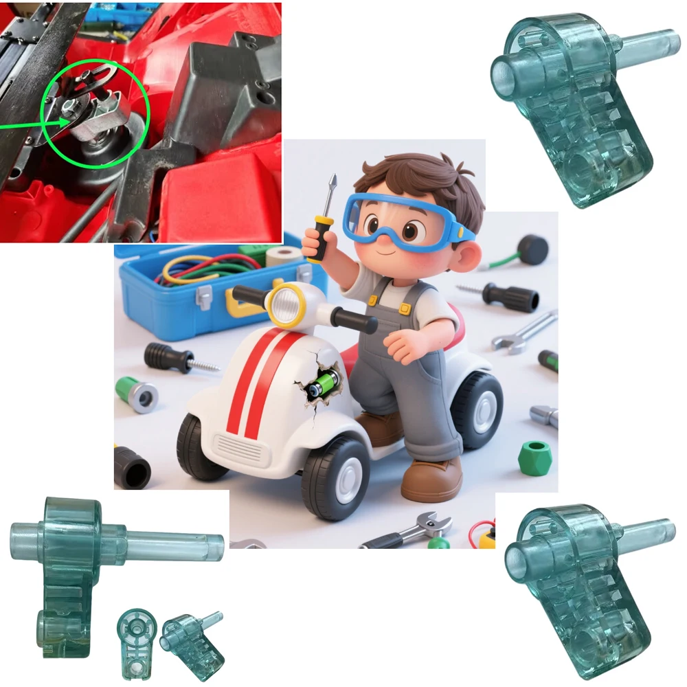 

Hollicy SX children's electric ride on toy car steering motor coupler coupler, steering shaft linker, steering system parts