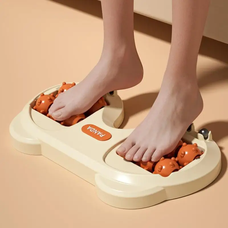 

1 Pcs Roller Foot Massager Multi-Point Massage With Magnetic Beads Stress Relief Pain Health Blood Dredging Therapy Relax