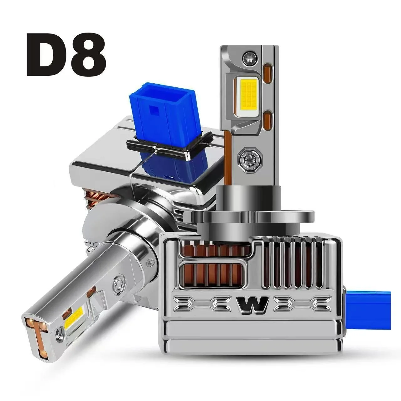 

12 В 100 Вт 6000 К светодиодные лампы для фар D1S D2S D3S D4S D5S D8S HID ксеноновые автомобильные фары Замена