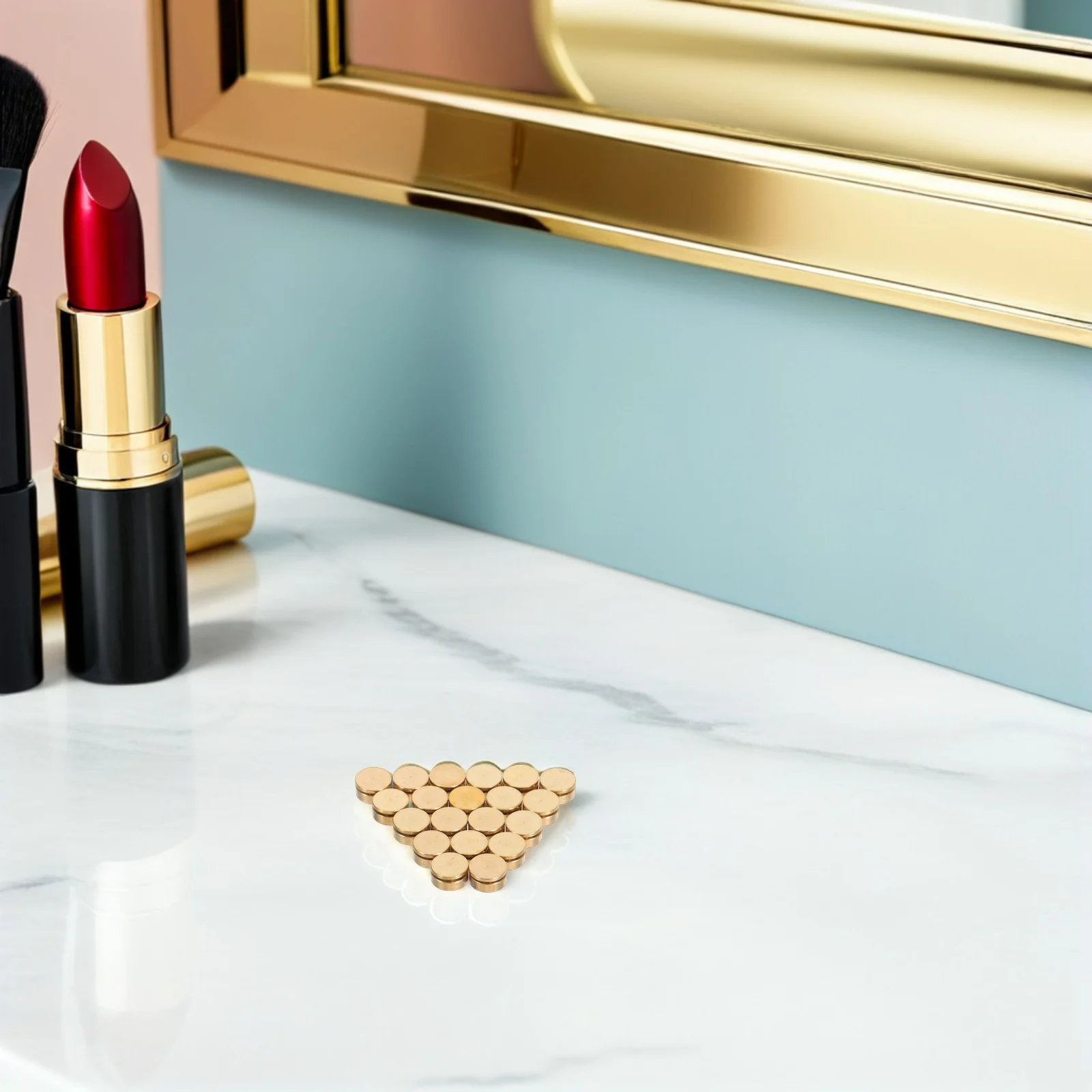 

20pcs Nail Art Rotating Shaft: Universal Metal Spinner Bearing For 360° High-Speed Diy Nail Decor, Jewelry Making Tool Accessory