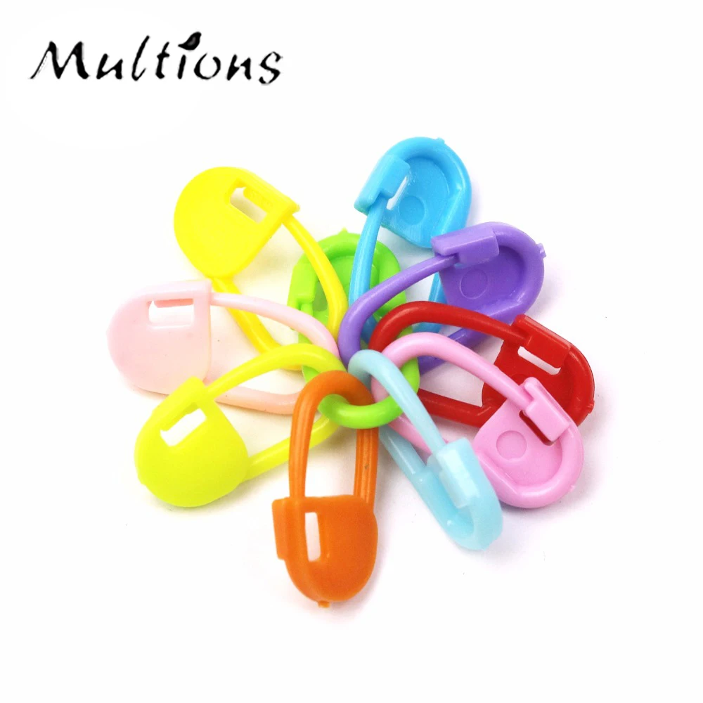 20/40/60/80Pcs Mix Color Plastic Clip Locking Stitch Markers Clip Knitting Tools Needle Clip For DIY Needle Clip Knitting Tool