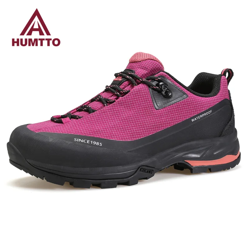 

HUMTTO New Hiking Shoes for Women Anti-slip Sneakers Woman Luxury Designer Trekking Women's Sports Shoes Casual Outdoor Trainers