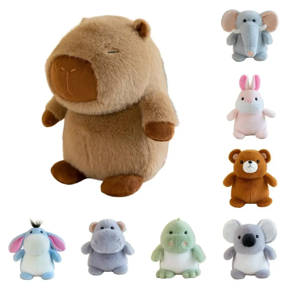 Fashion Koala Capybara Plush Toys Rabbit Soft Dinosaur Animal Plush Pillow Simulation Unique Elephant Plush Doll Birthday Gift