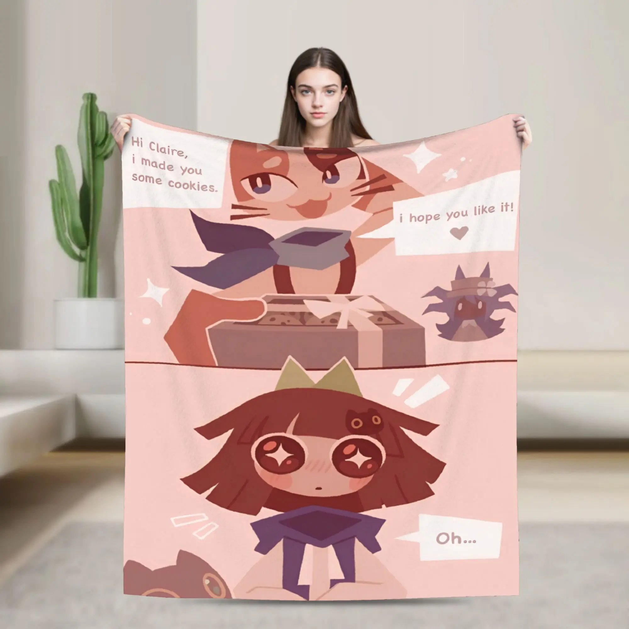 Fundamental Paper Education anime Stuff Blankets Lightweight Thin Flannel  Throw Blankets Relax Quilt