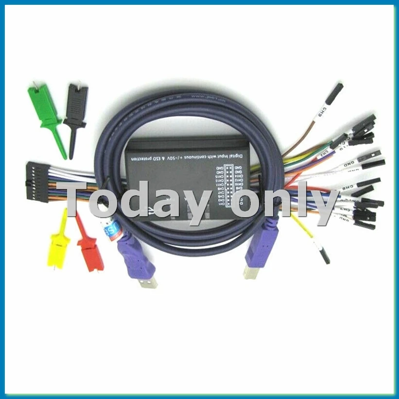 

Новый 16-канальный логический USB-анализатор 100 МГц для ARM FPGA-VVNB