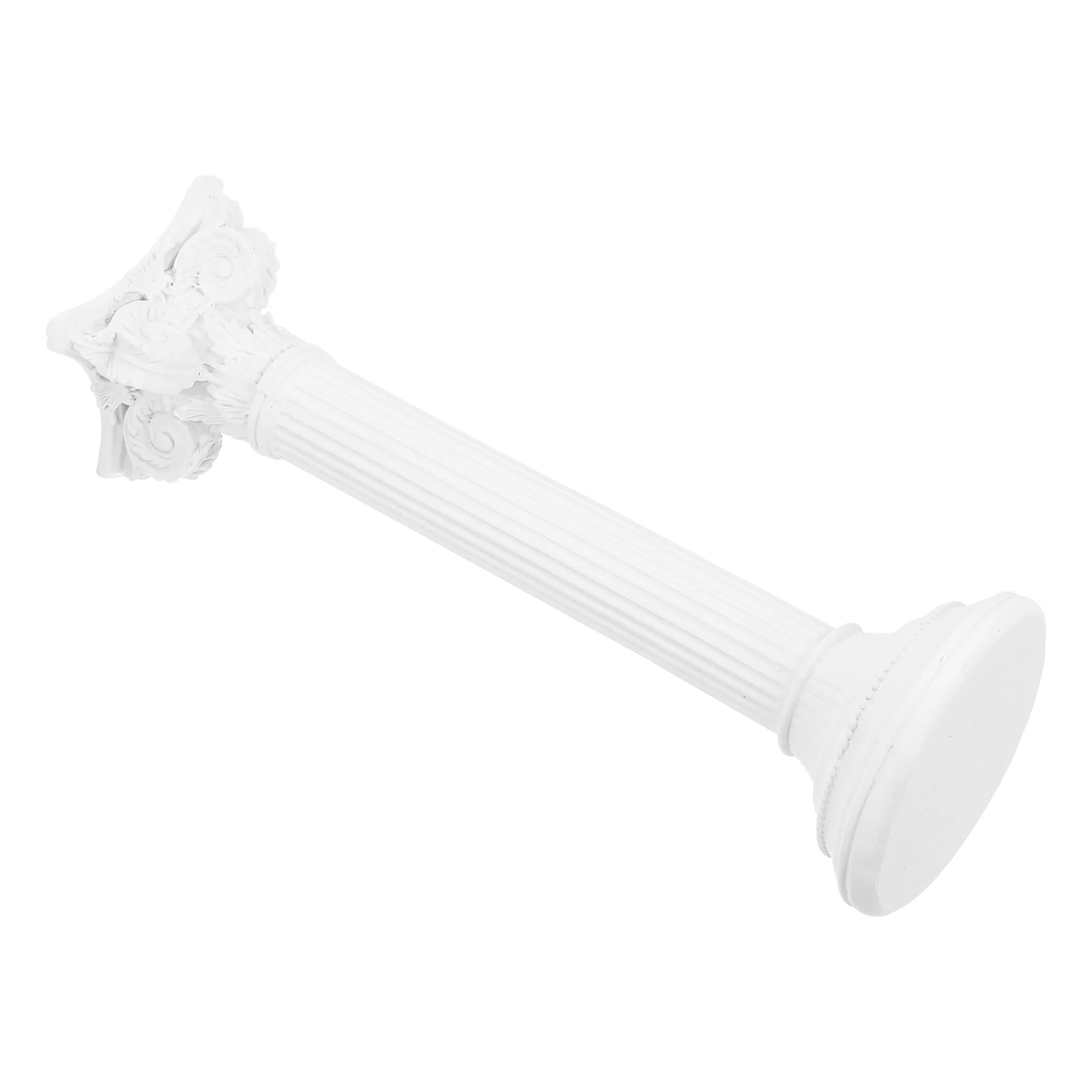 

Nordic Resin Roman Column Holder Elegant Miniature Pillar Statue Desktop Decoration Photo Prop Home Ornament