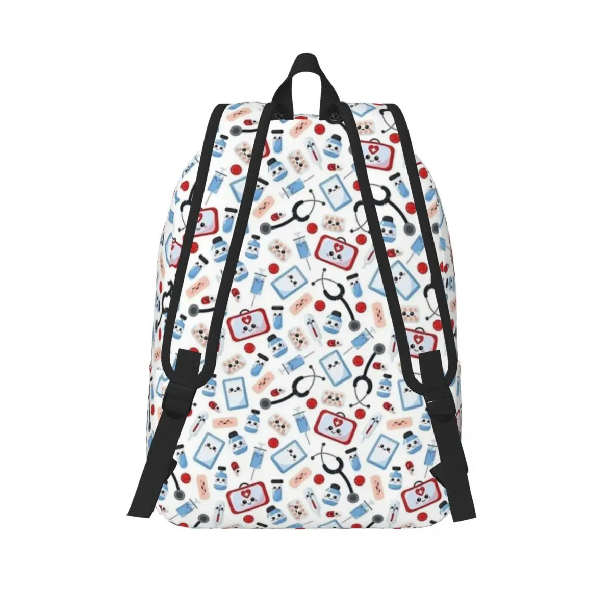 Sac à dos en toile pour adolescents, sac à dos médical, sac à dos extérieur, école primaire, lycéen, amour, infirmière