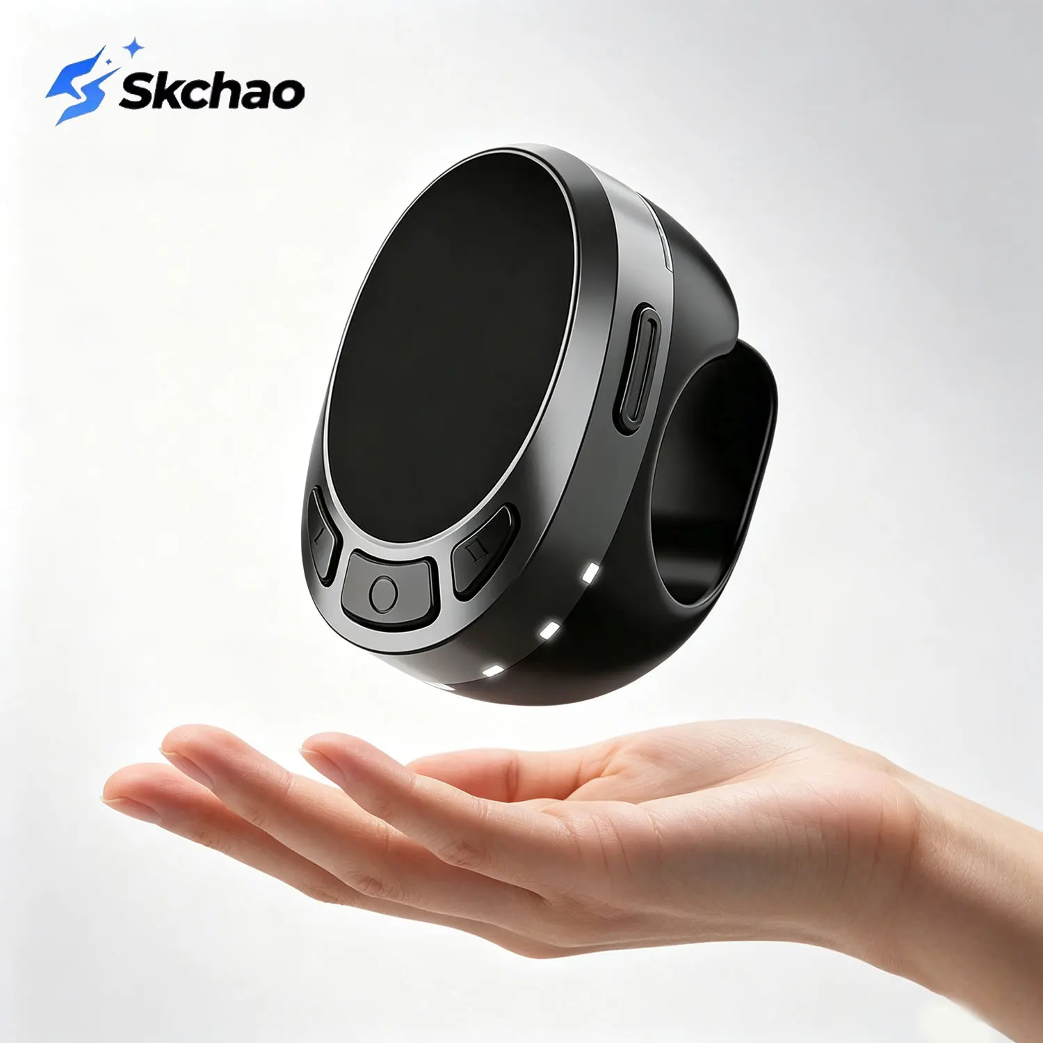 Bluetooth Ring Remote Control Wireless Finger Scrolling Ring Video Scroll Shutter Controller For ios Android Smartphone Tablet