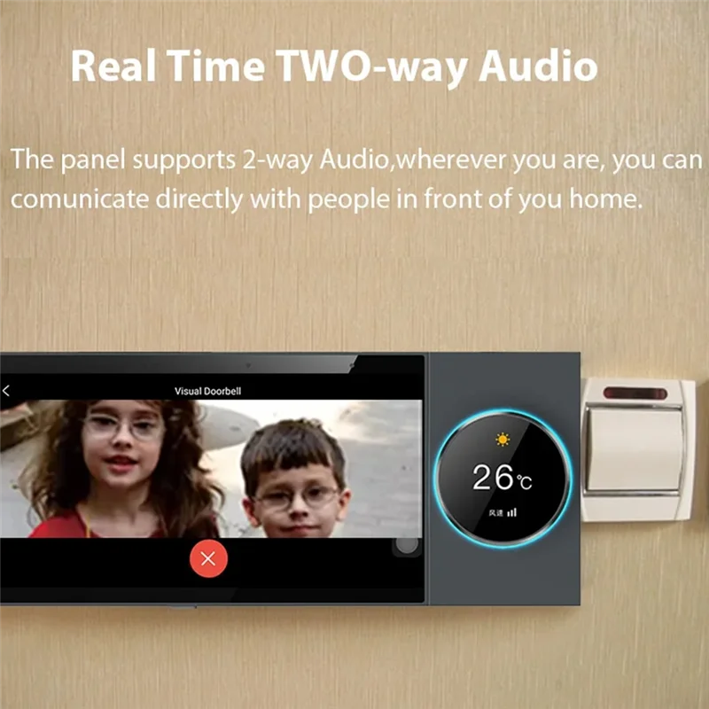 A72Z Tuya Panel Kontrol Wifi Perangkat Zigbee Tuya Zigbee Gateway Build In 6 Inci Nspanel Tuya Panel Kontrol Rumah Pintar