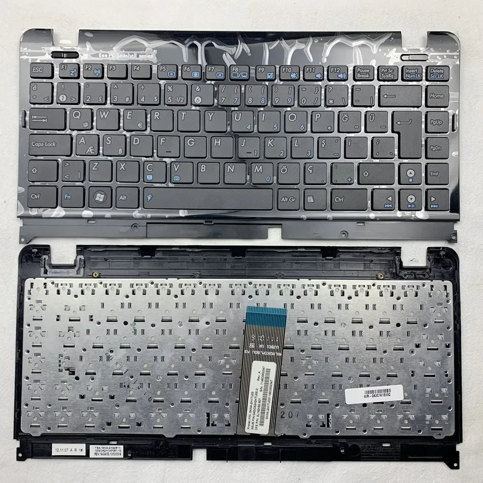 

Turkish Keyboard For ASUS EEE PC EPC 1201 1215 U20 U20A UL20 1201HA 1201T 1201N 1201K 1215N 1215P 1215T 1215 TR Layout