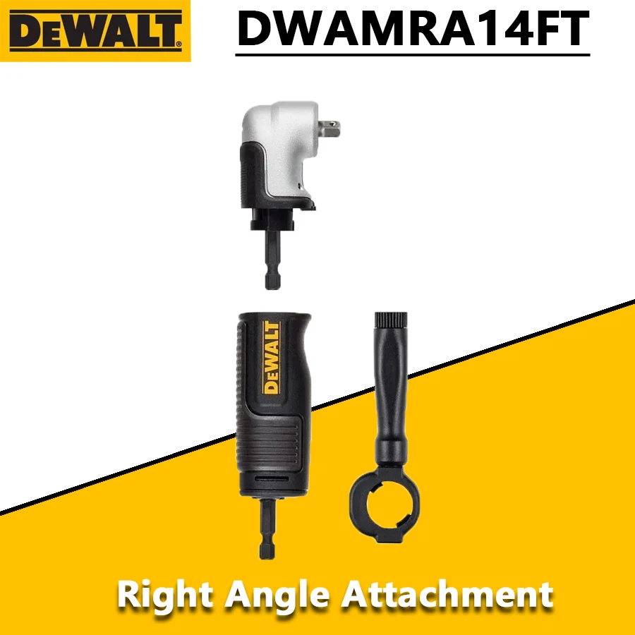 Imagem -04 - Dewalt-square Drive Modular Angle Attachment Direito Manutenção para Eletricista Ferramentas Convenientes Duráveis Acessórios Dwamra14ft 4