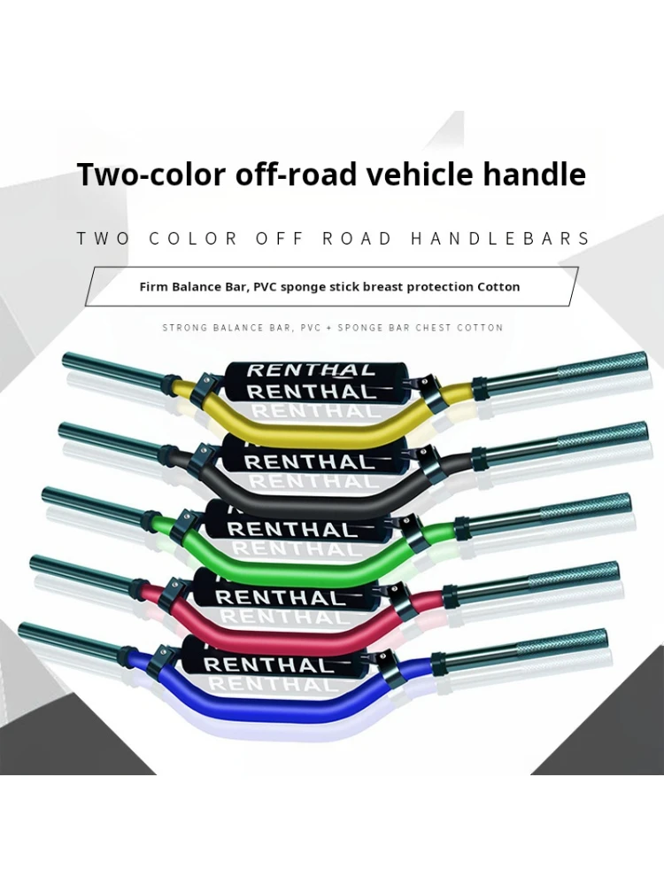 AliExpress NONE Motorcycle Renthal Handlebars CNC For Renthal Fat Bar For Pit Bike Ktm Crf Klx Yzf  Motorcycle Accessories